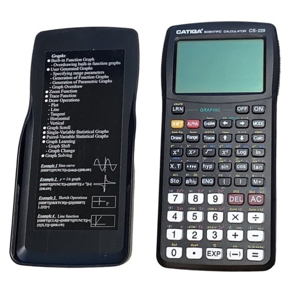 Catiga CS- 229 Scientific Calculator with Graphing Functions Multiple Modes - Picture 4 of 6